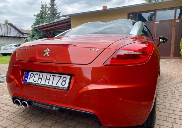 Peugeot RCZ cena 36000 przebieg: 179000, rok produkcji 2010 z Chodzież małe 277